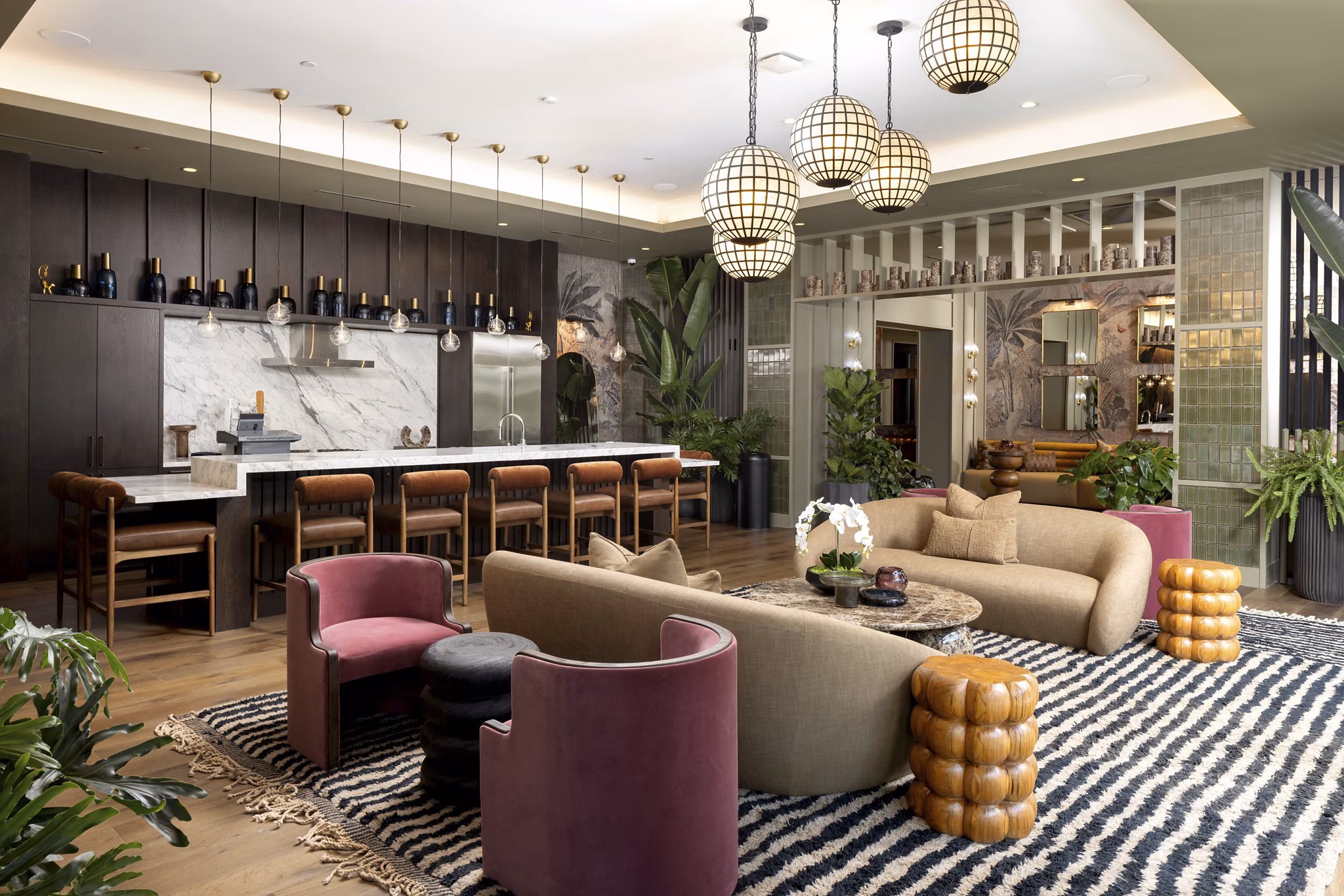 Clubhouse/Lobby at Alexan Camellia Apartments