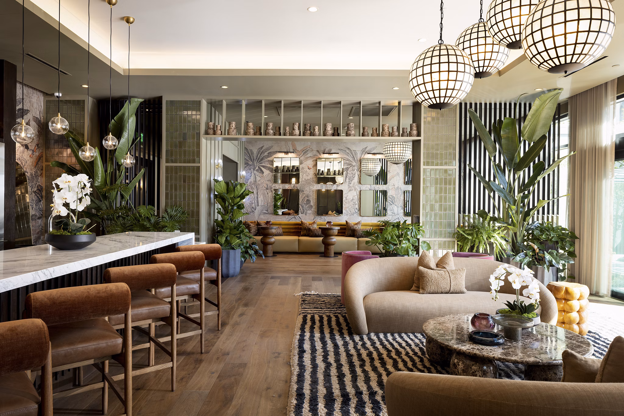 Clubhouse/Lobby at Alexan Camellia Apartments