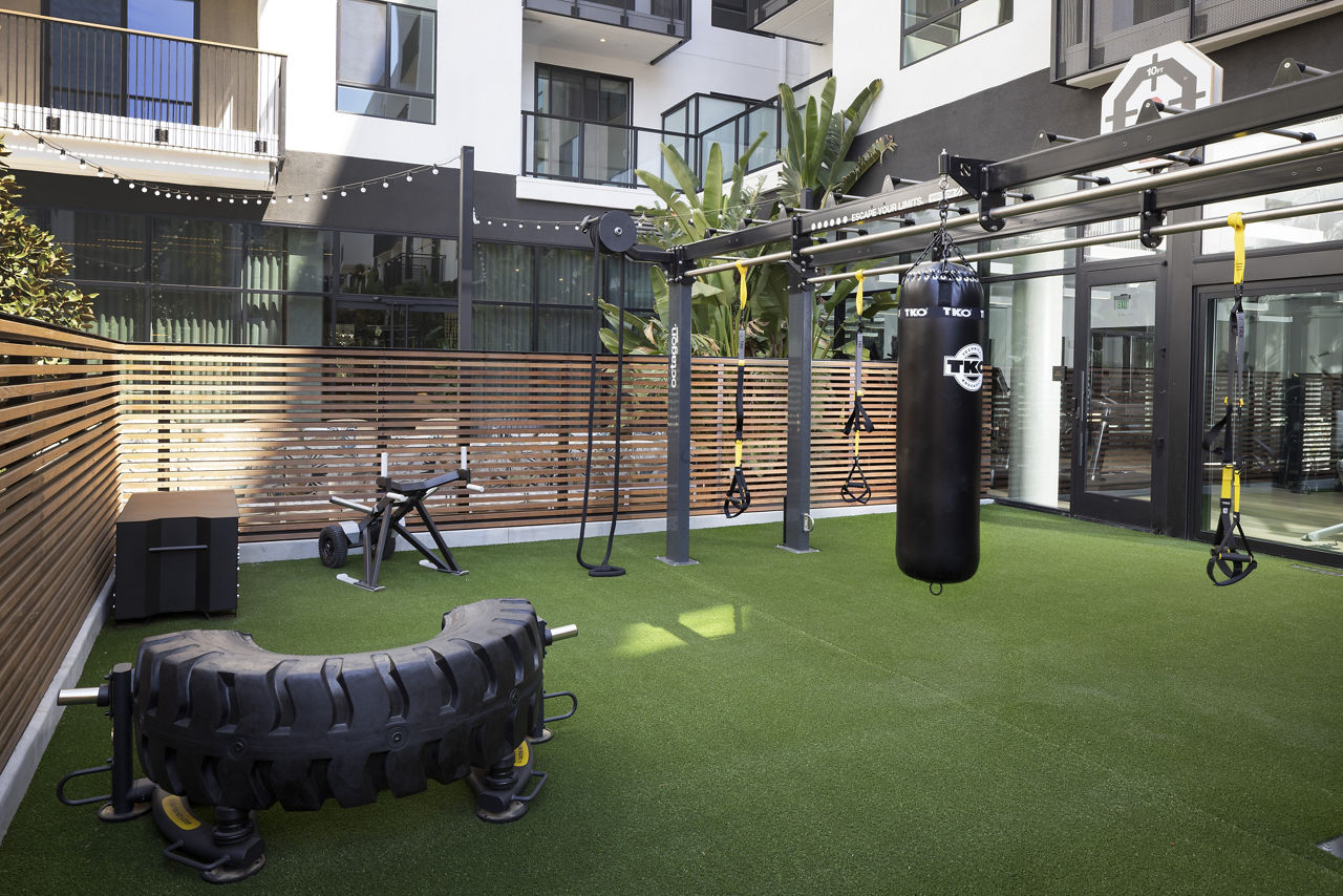 Gym at Alexan Camellia (1 of 2)
