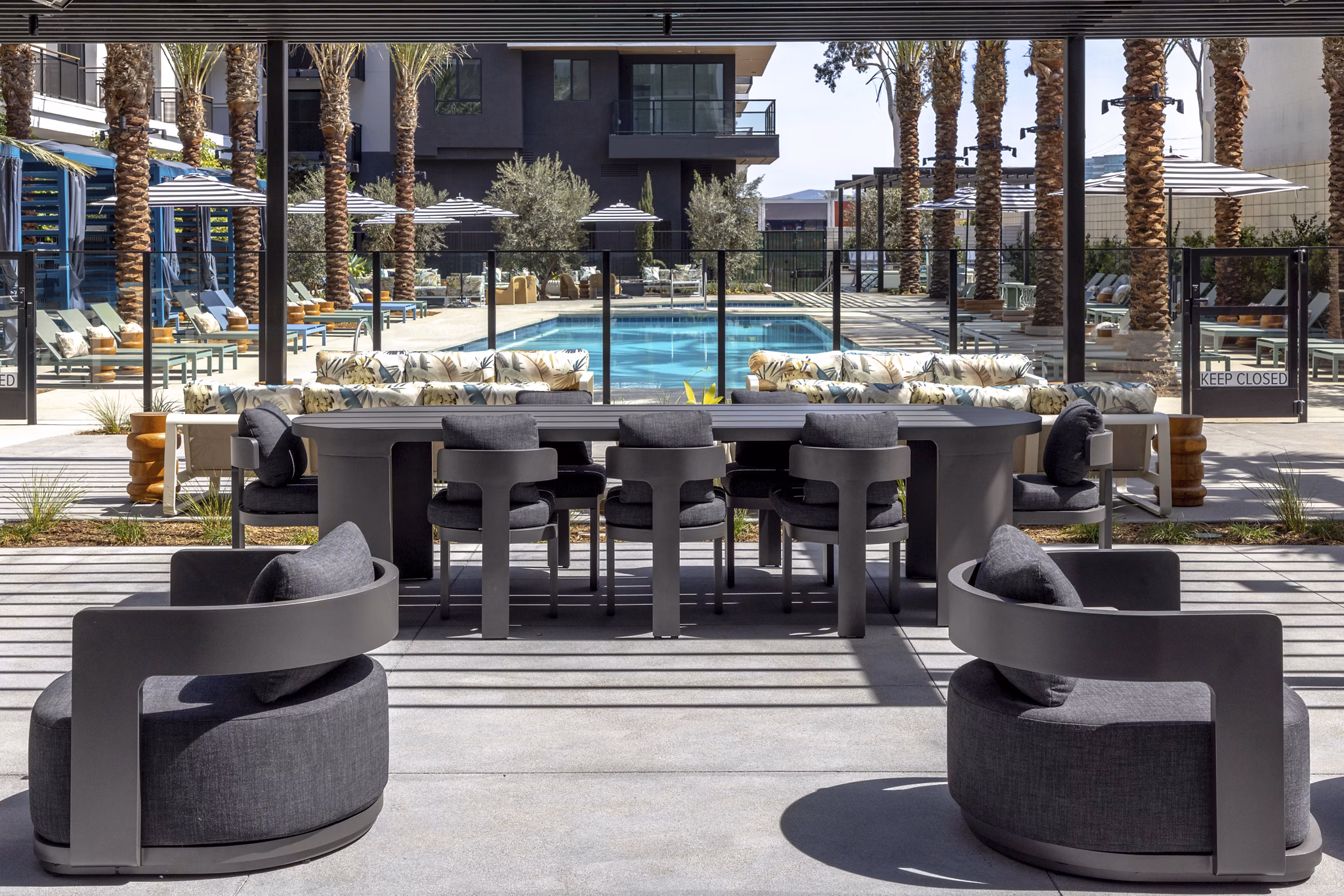 Pool at Alexan Camellia Apartments