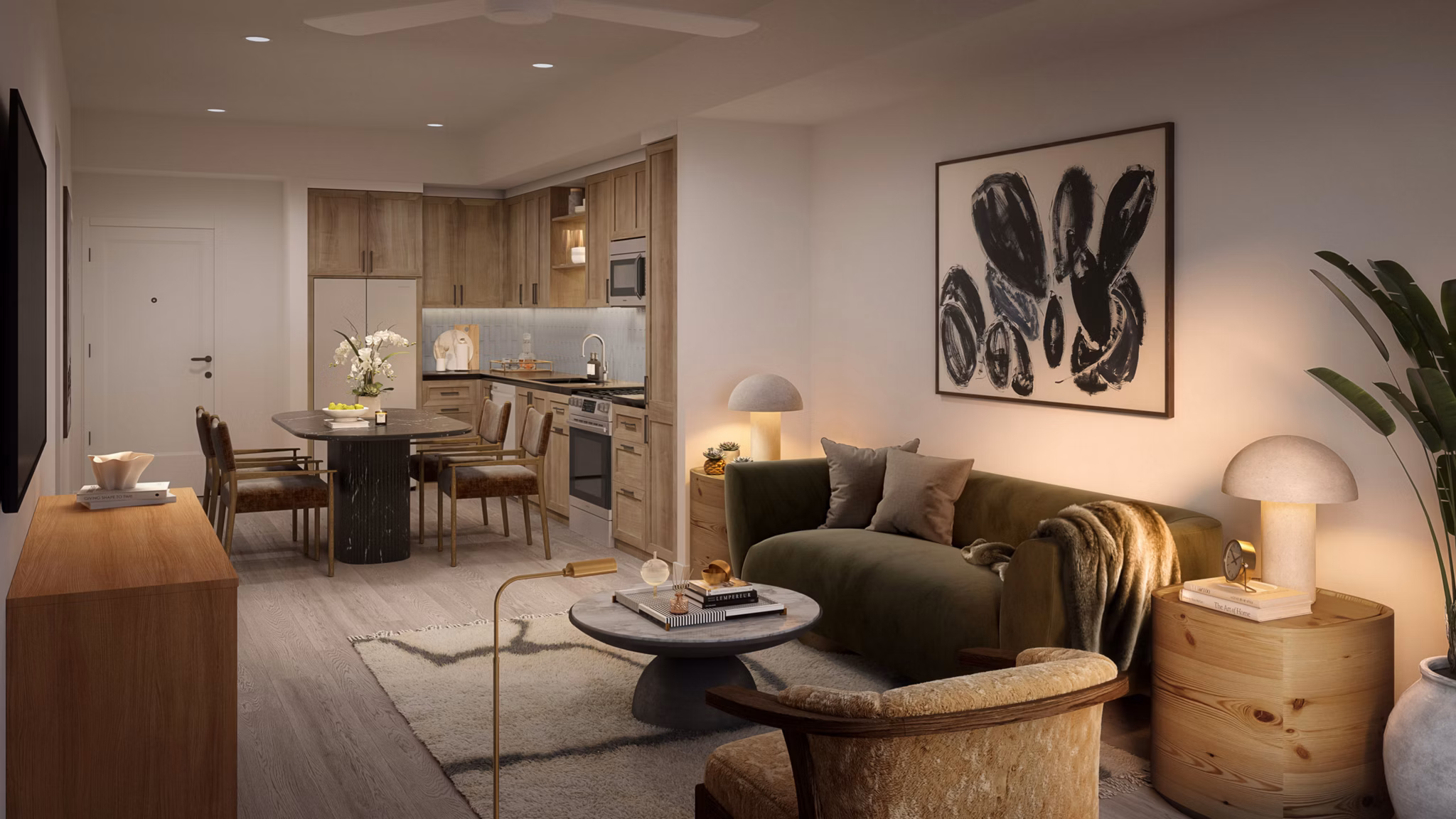 rendering at Alexan Camellia Apartments