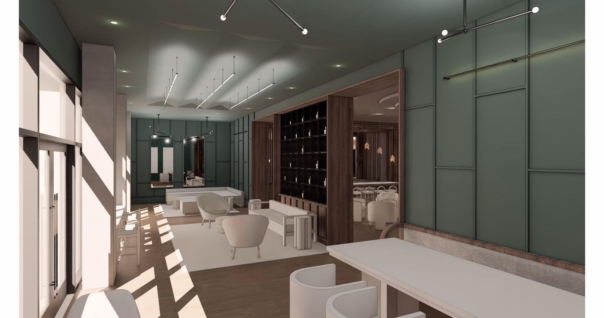 rendering at Alexan Camellia Apartments