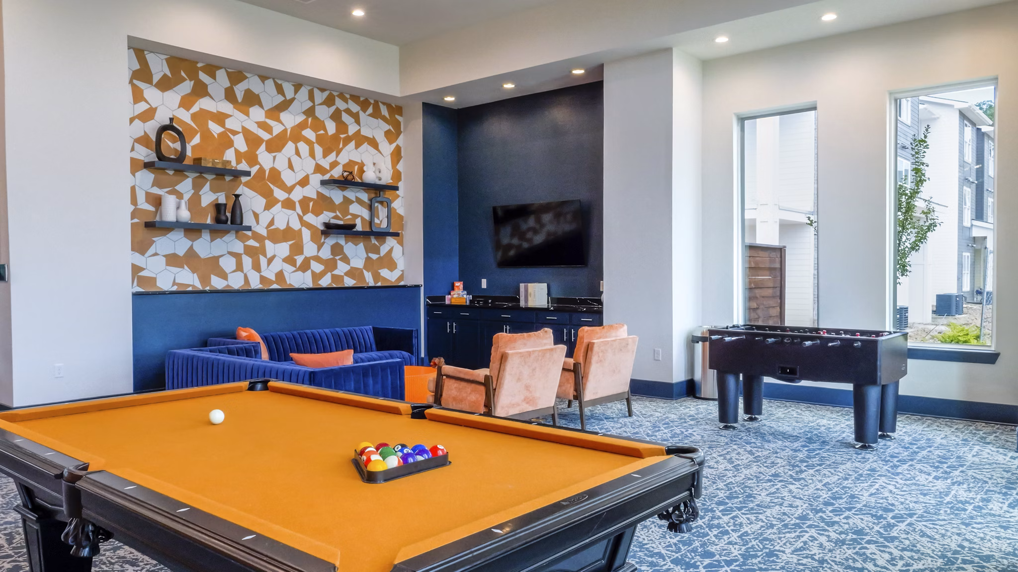 clubhouse at The Waters at Settlers Trace Apartments