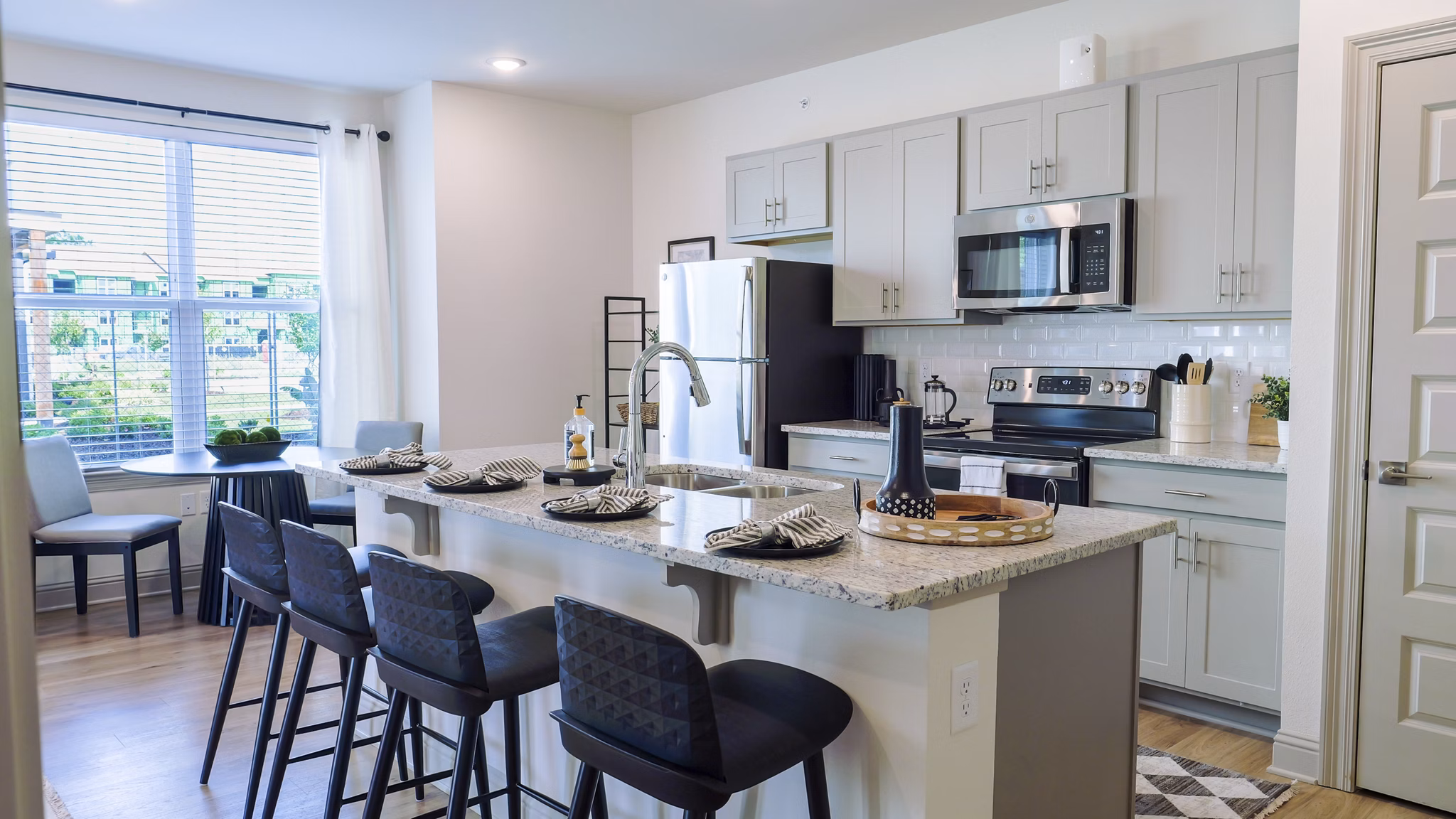 kitchen at The Waters at Settlers Trace Apartments