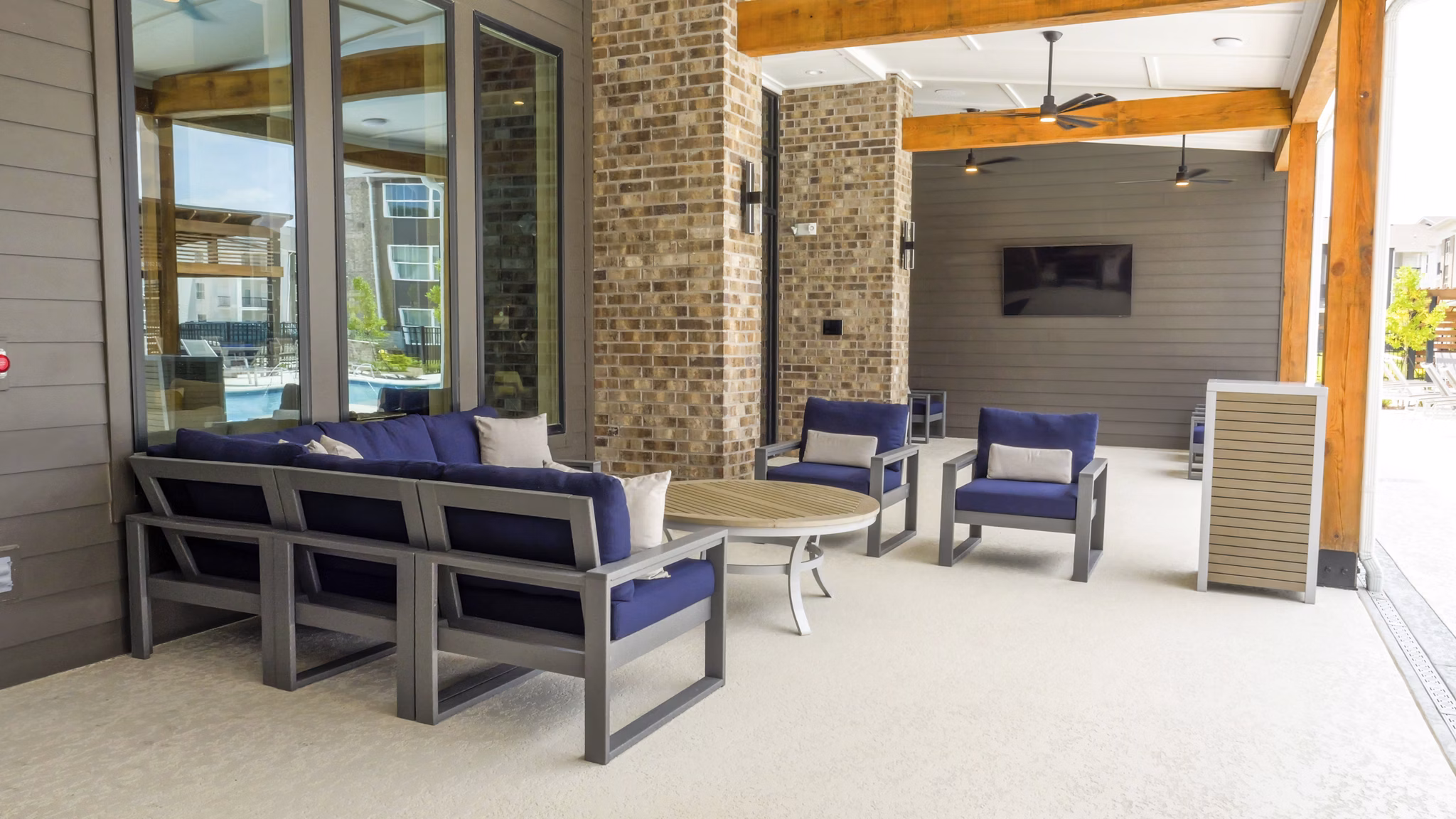 patio at The Waters at Settlers Trace Apartments