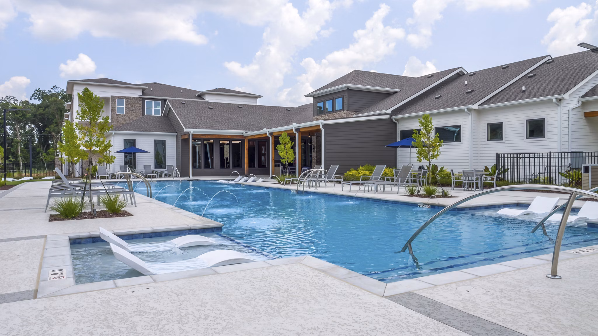 pool at The Waters at Settlers Trace Apartments