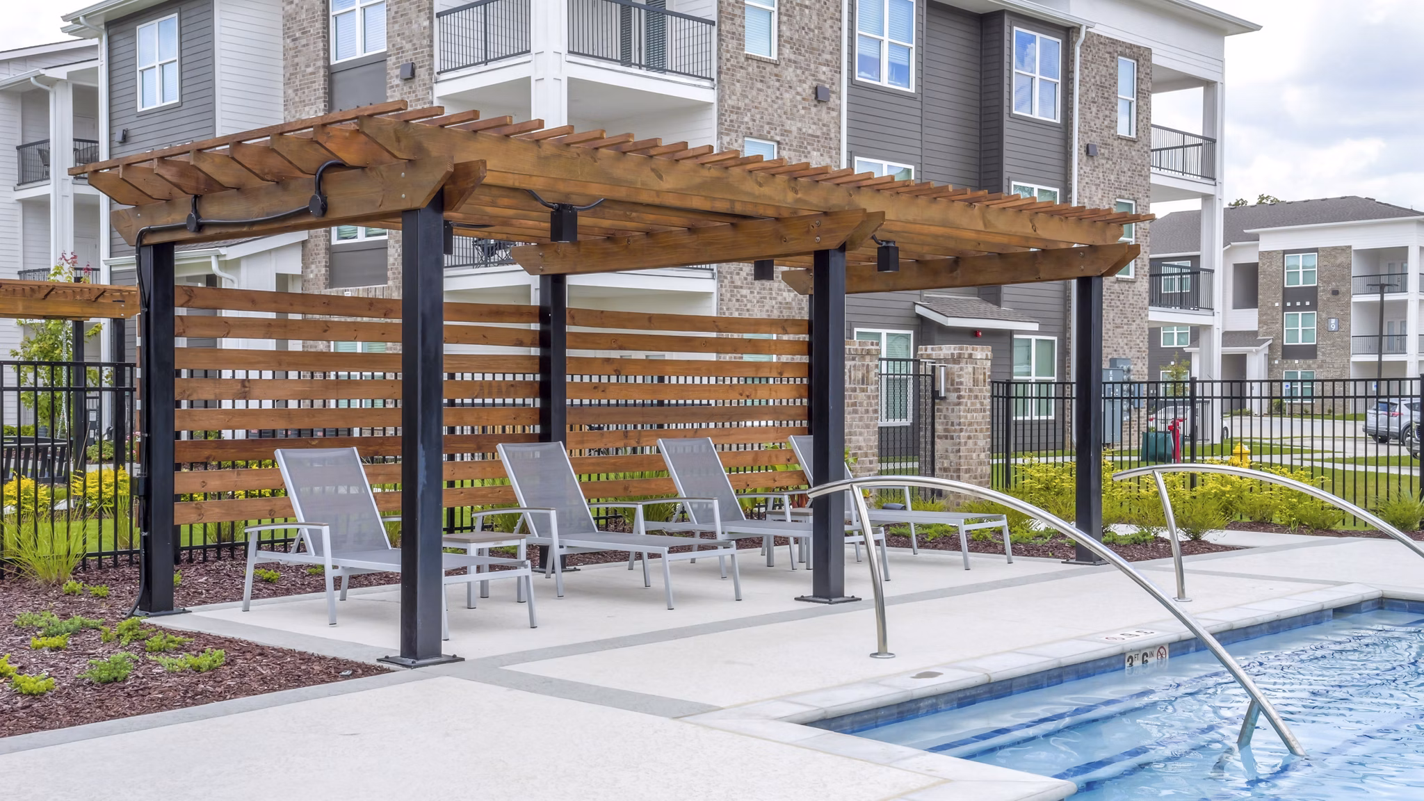 pool at The Waters at Settlers Trace Apartments