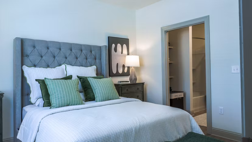 bedroom at The Waters at West Village Apartments 