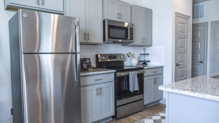 kitchen at The Waters at West Village Apartments 