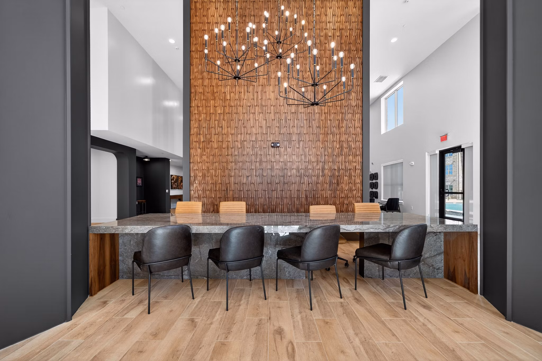 clubhouse at Marlowe Corinth Groves Apartments