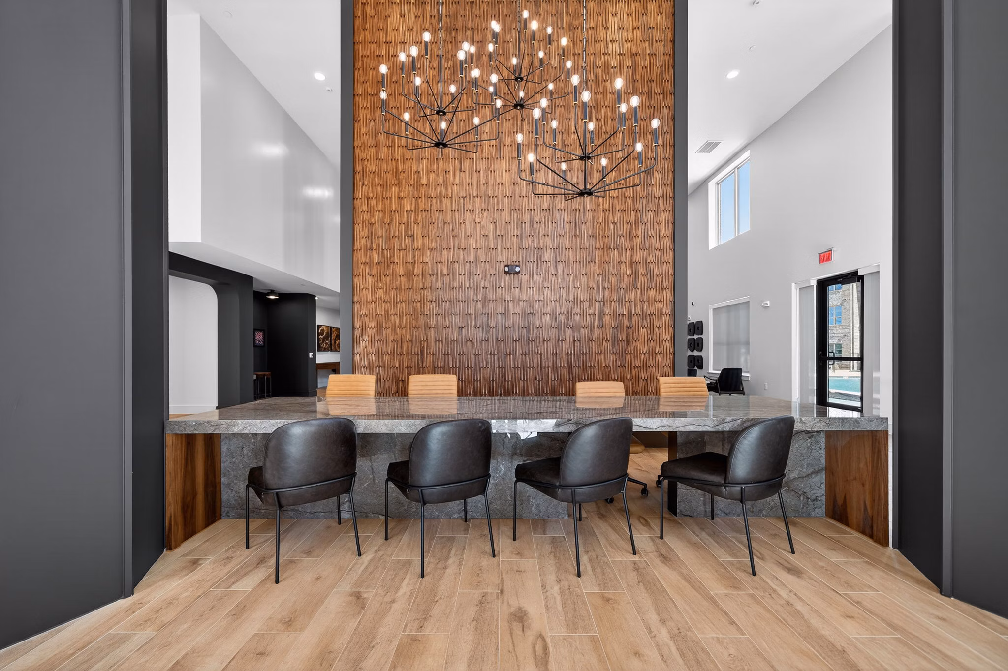 clubhouse at Marlowe Corinth Groves Apartments