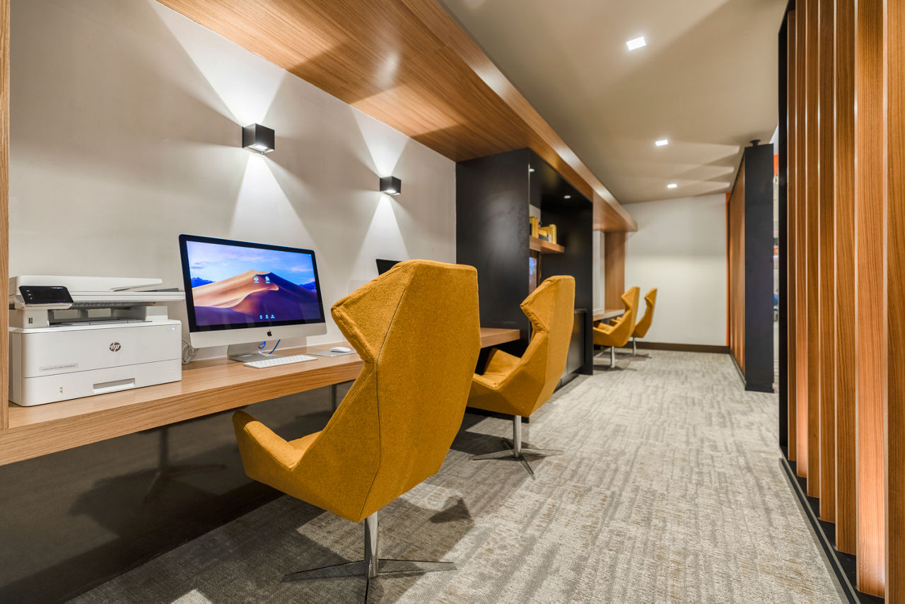 Work space at Array At West Alex