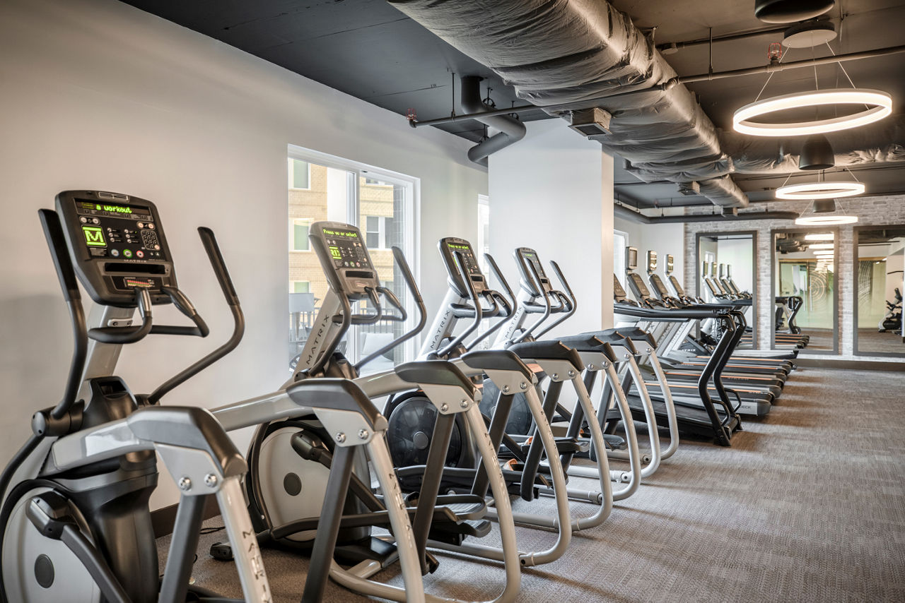 Gym at Array At West Alex (1 of 4)
