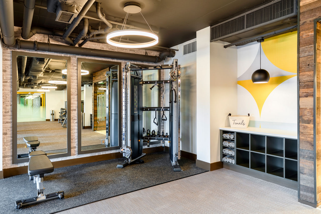 Gym at Array At West Alex (2 of 4)