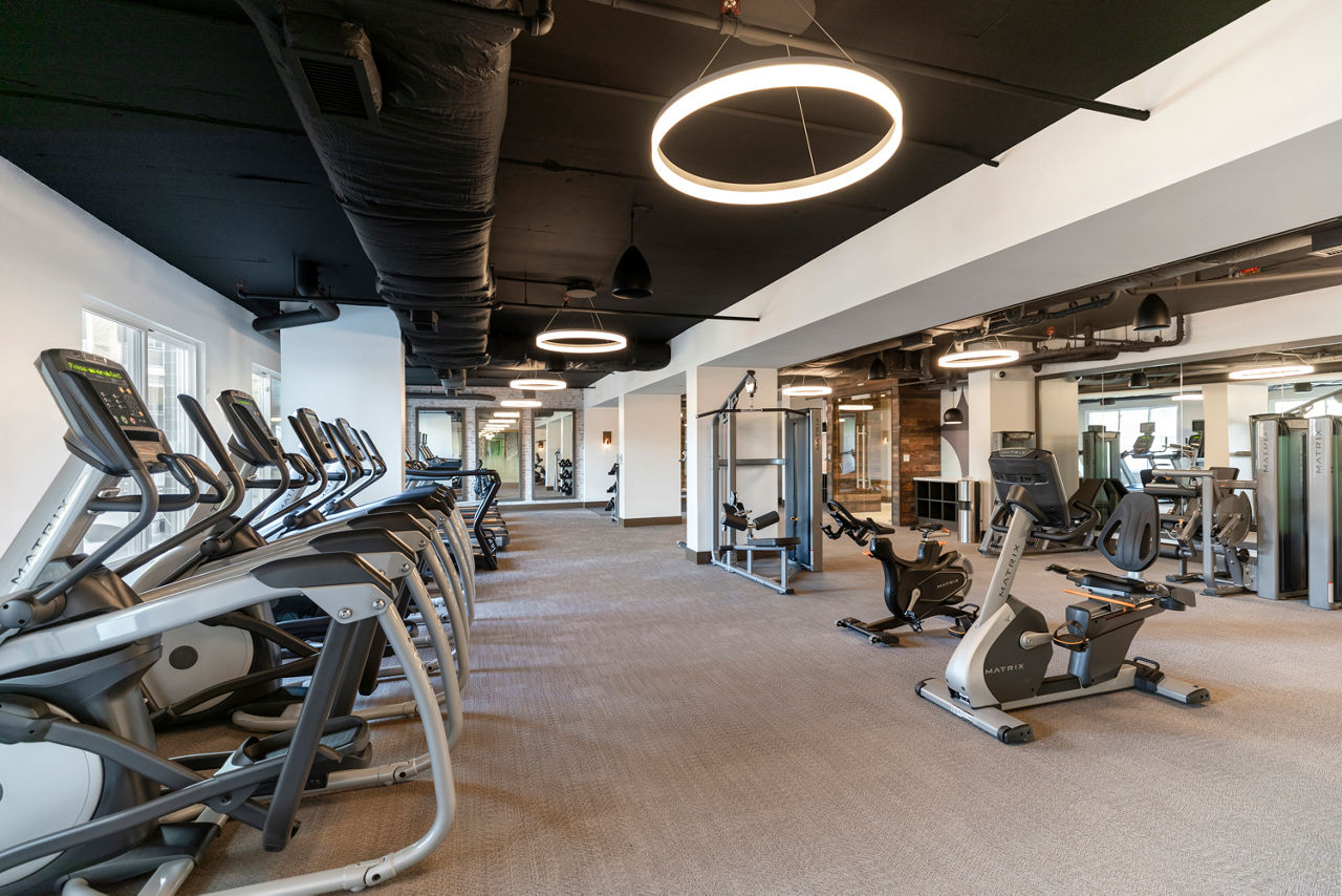 Gym at Array At West Alex (3 of 4)