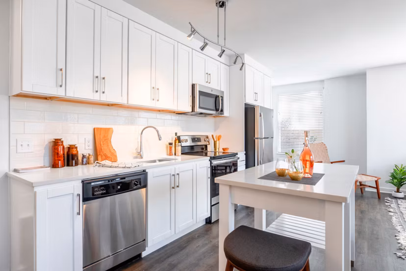 kitchen at Array at West Alex Apartments