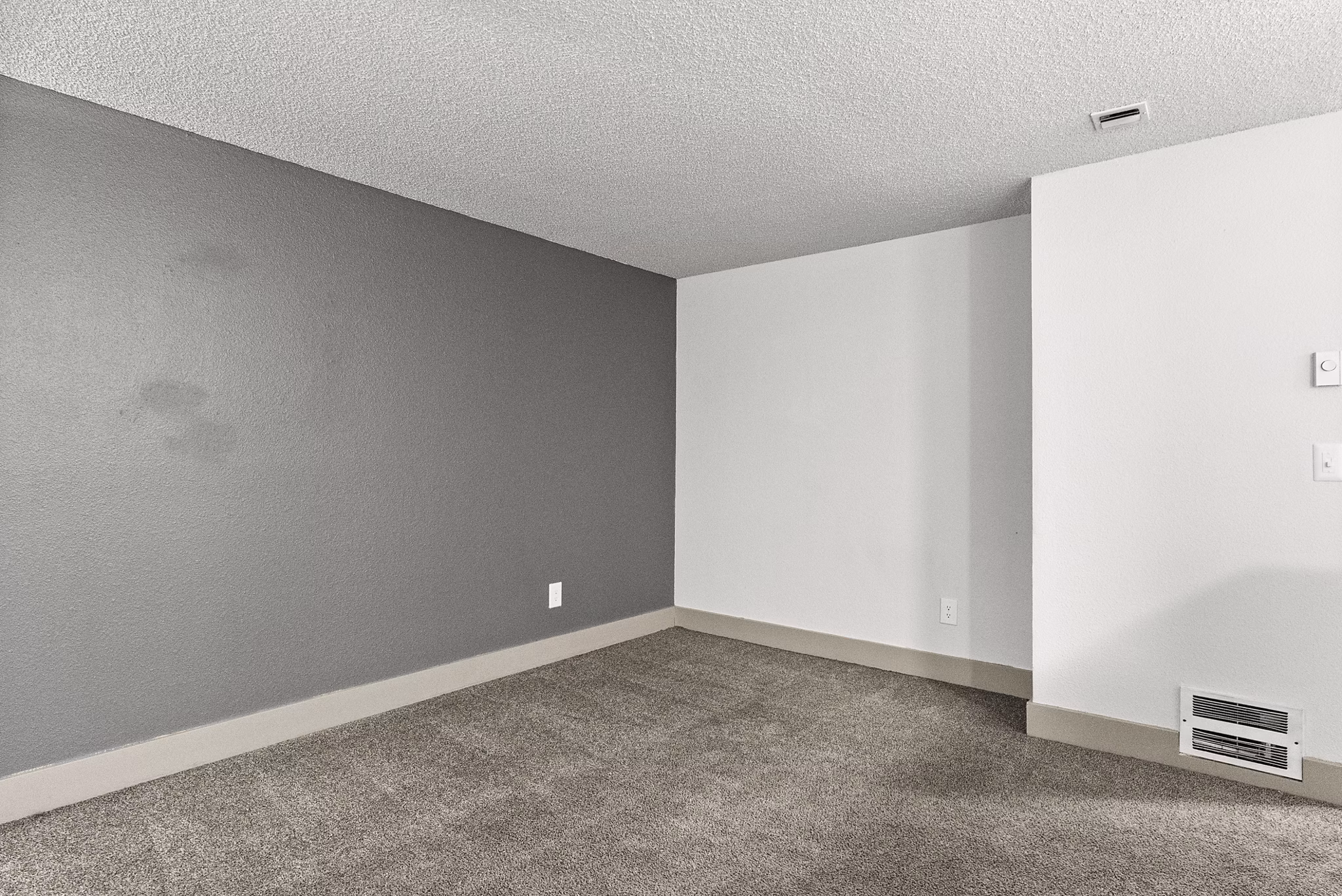 bedroom at Lodge at Madrona Apartments