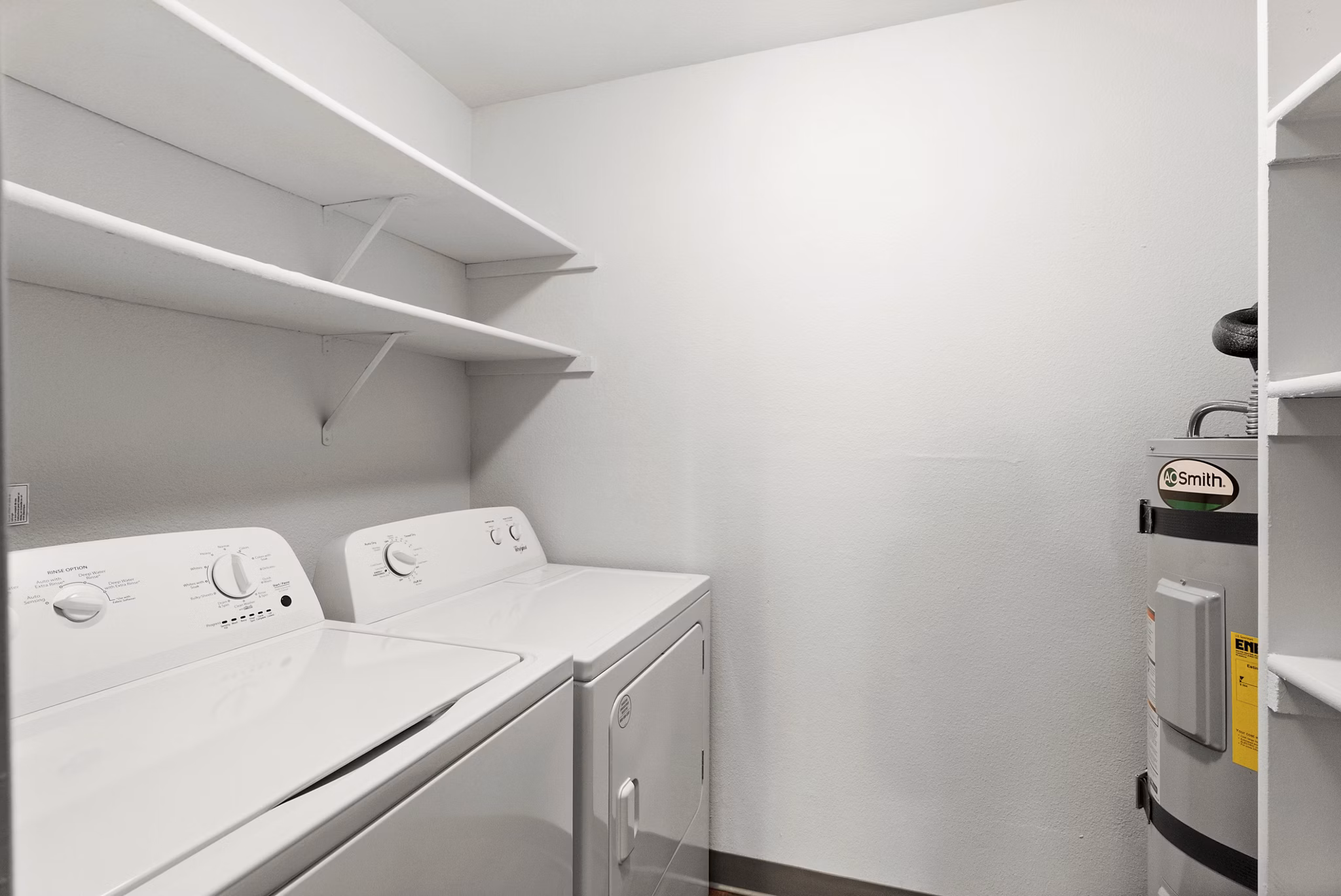 laundry room at Lodge at Madrona Apartments