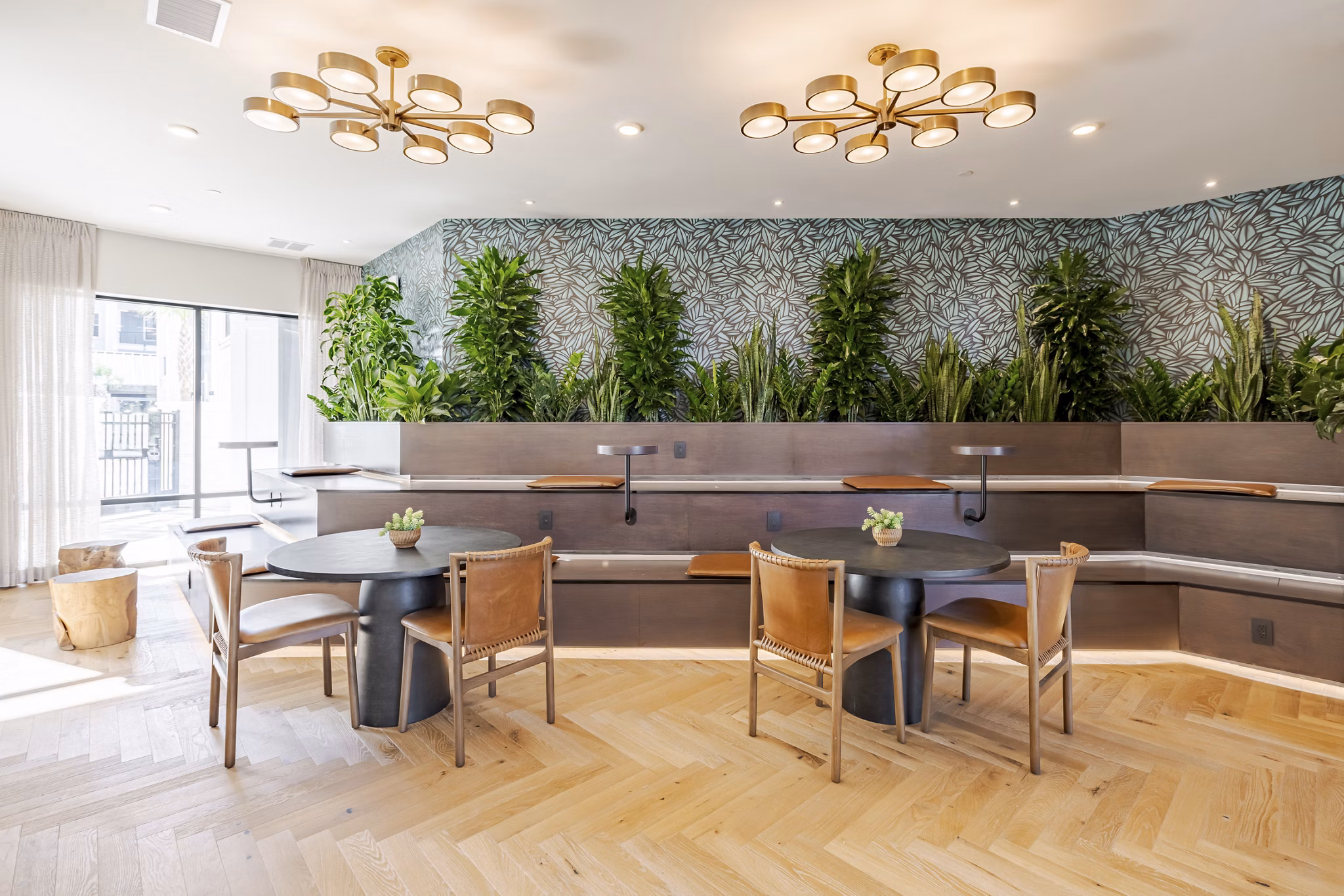 clubhouse at V by Alta Apartments