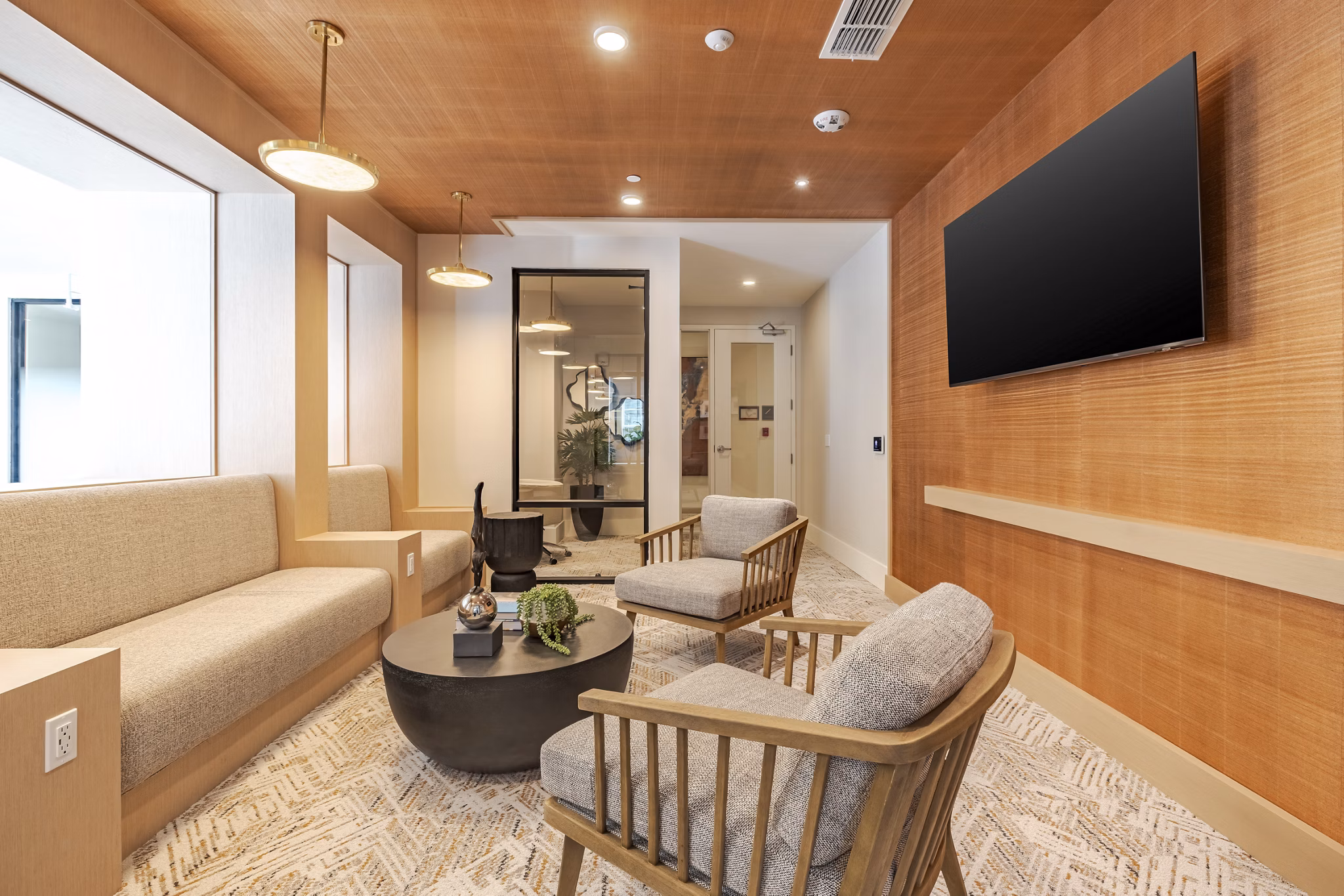 clubhouse at V by Alta Apartments