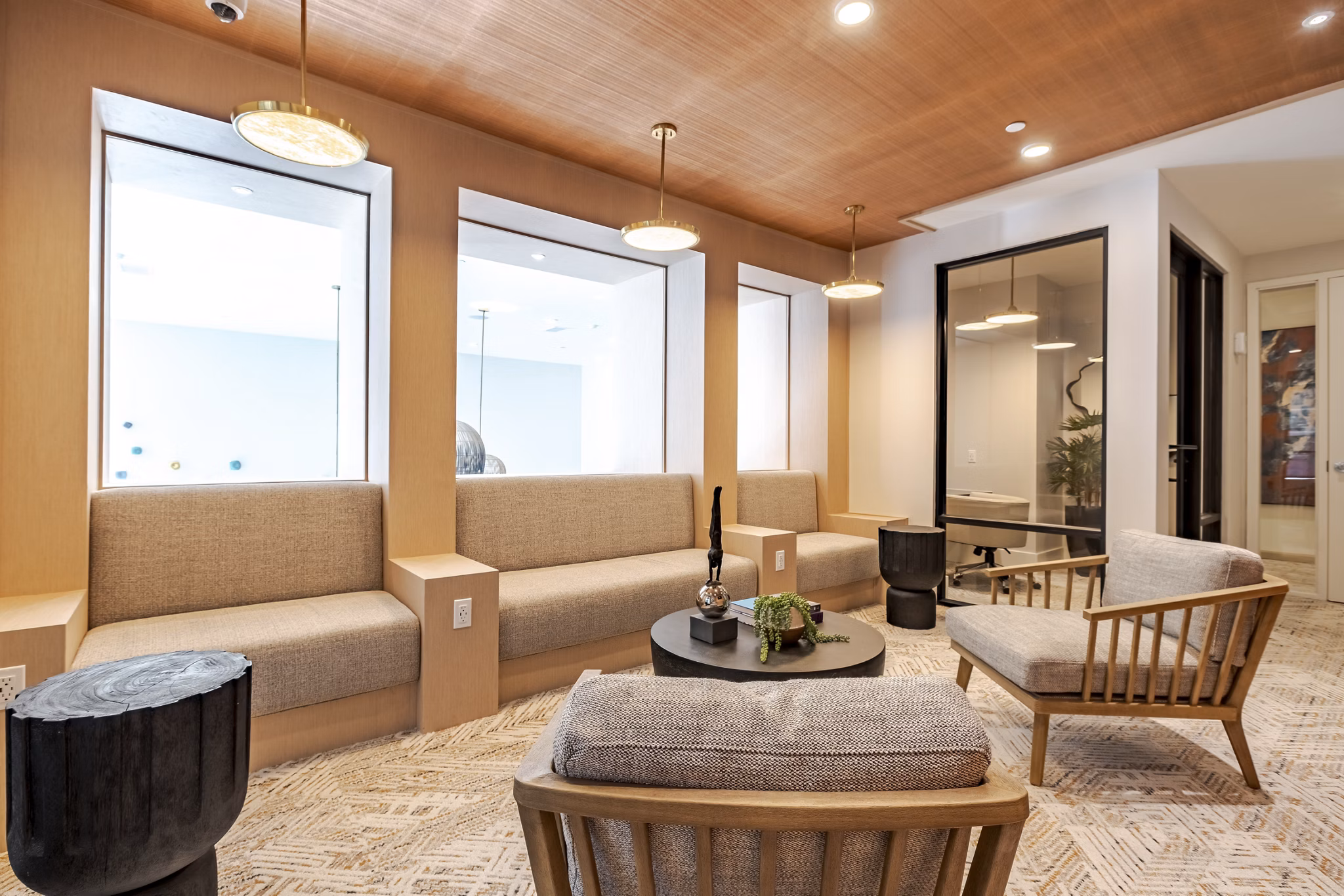 clubhouse at V by Alta Apartments