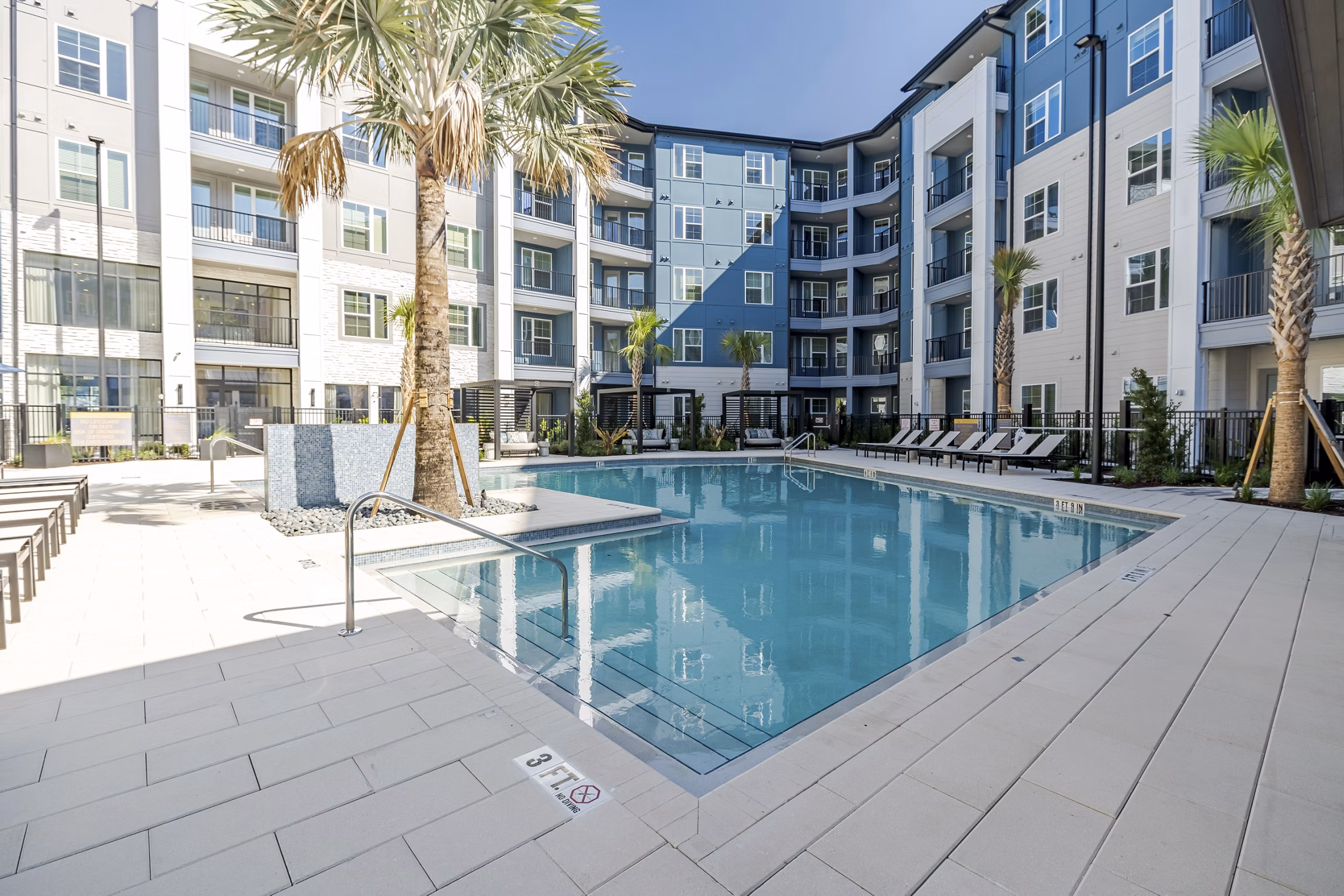 pool at V by Alta Apartments