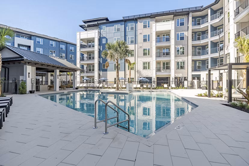 pool at V by Alta Apartments