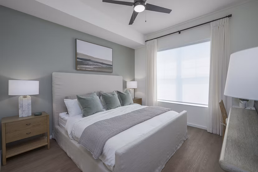 bedroom at Fiori Apartments