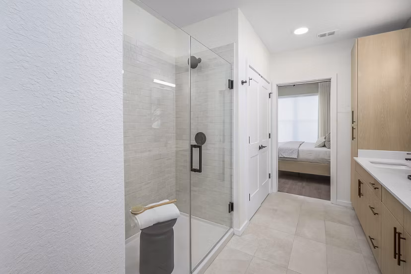 bathroom at Fiori Apartments