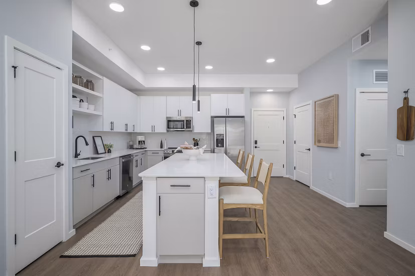 kitchen at Fiori Apartments
