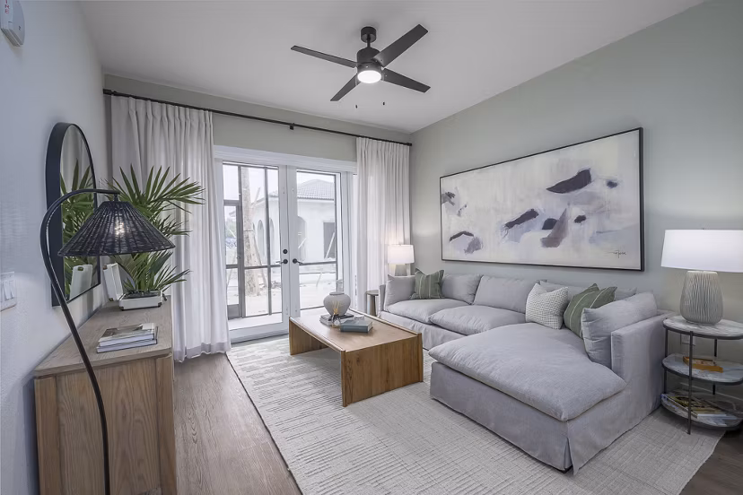 living room at Fiori Apartments