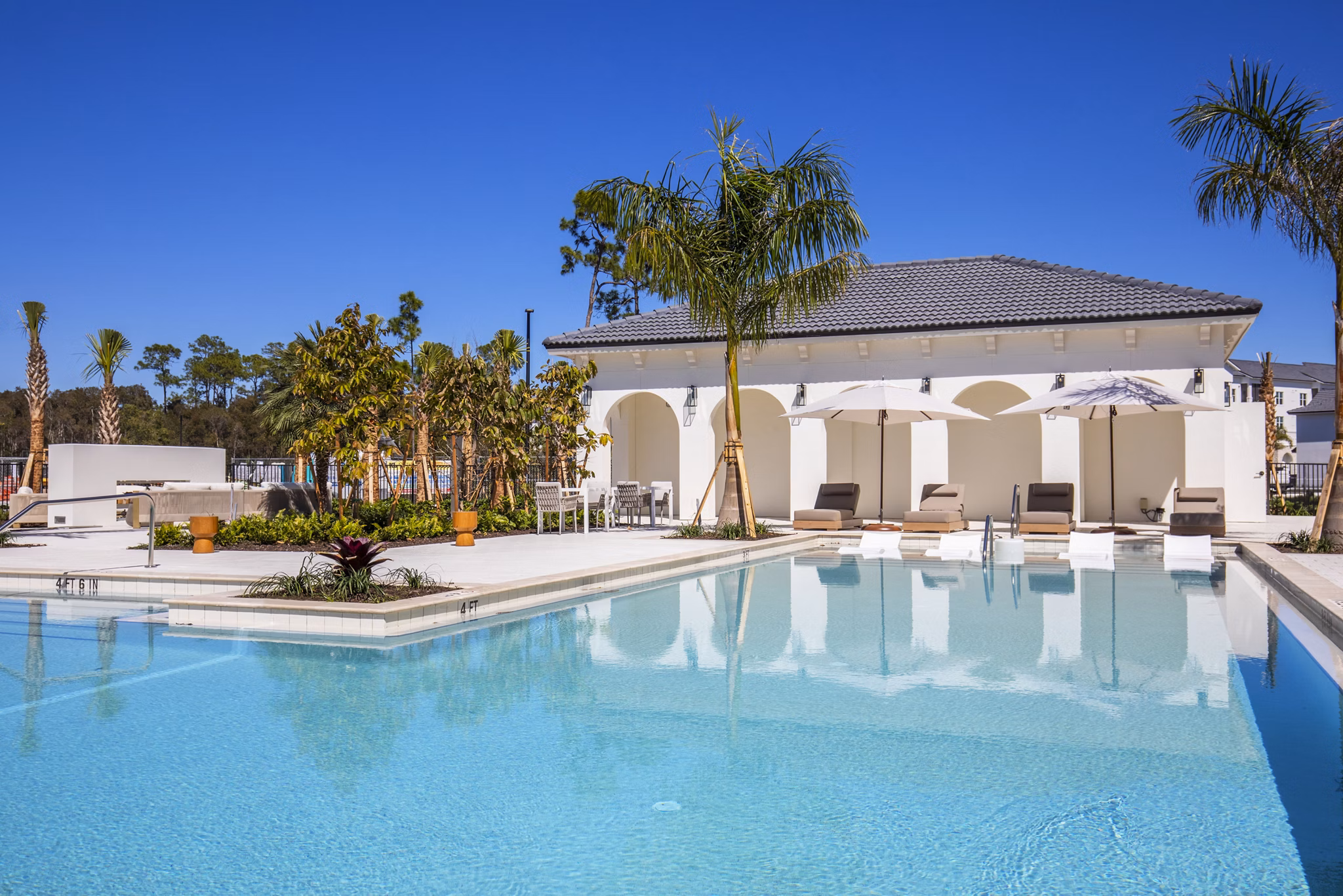 Pool at Fiori Apartments