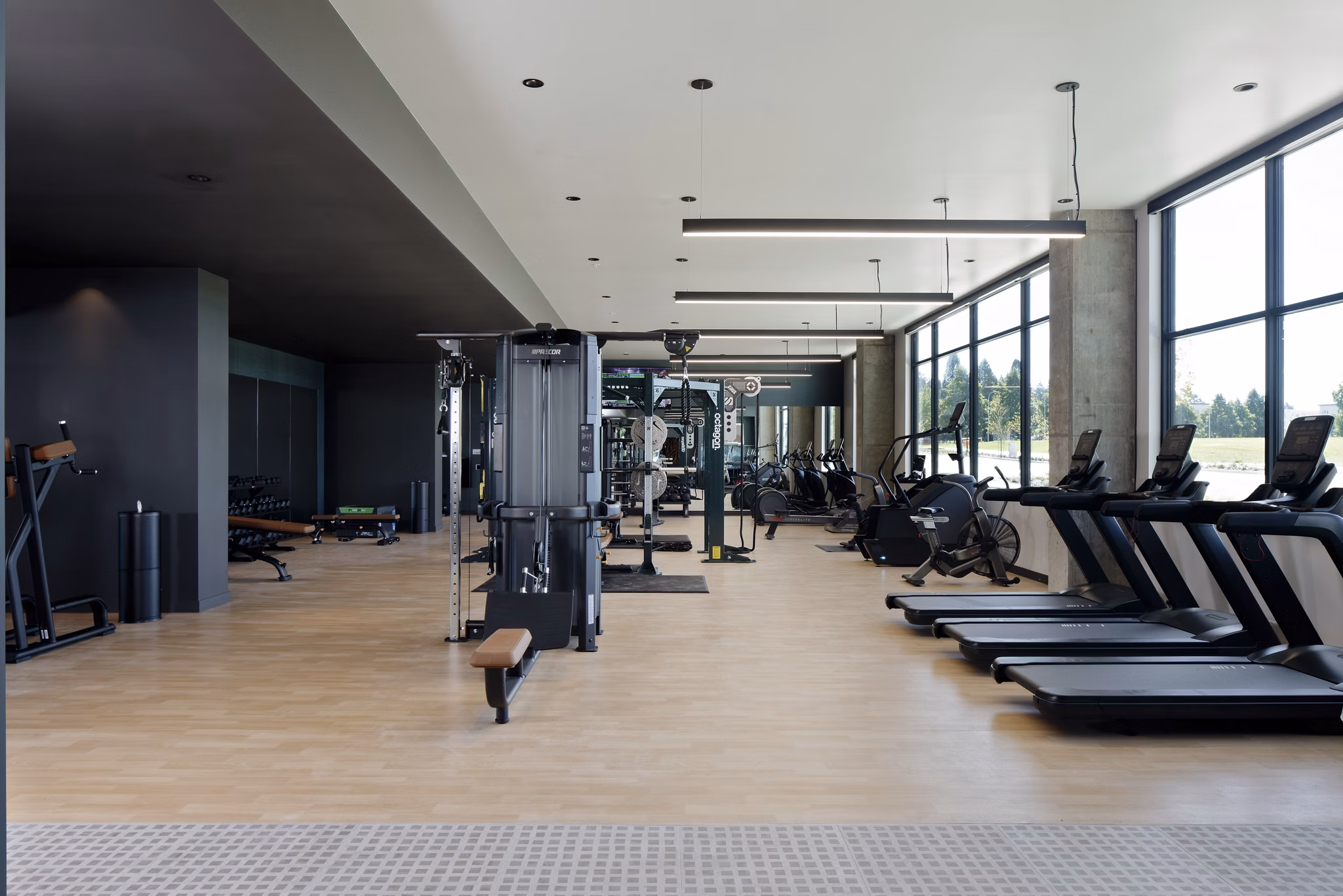 fitness center at Astral by Alta Apartments 
