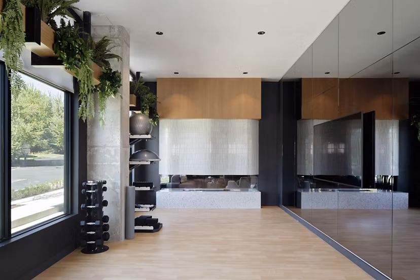 fitness center at Astral by Alta Apartments 