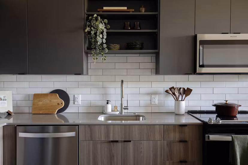kitchen at Astral by Alta Apartments 
