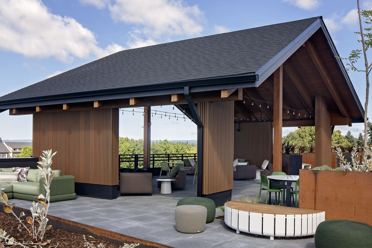 Roof deck at Astral And Revel By Alta (3 of 3)
