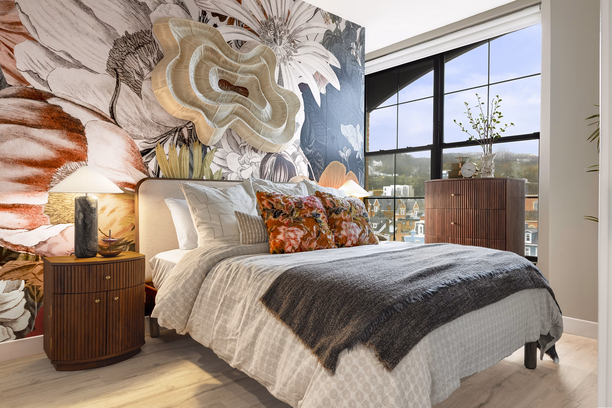 Bedroom at Albion Lawrenceville Apartments