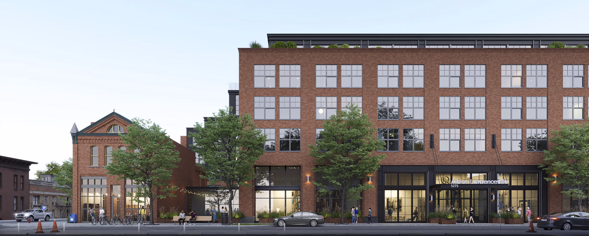 rendering at Albion Lawrenceville Apartments