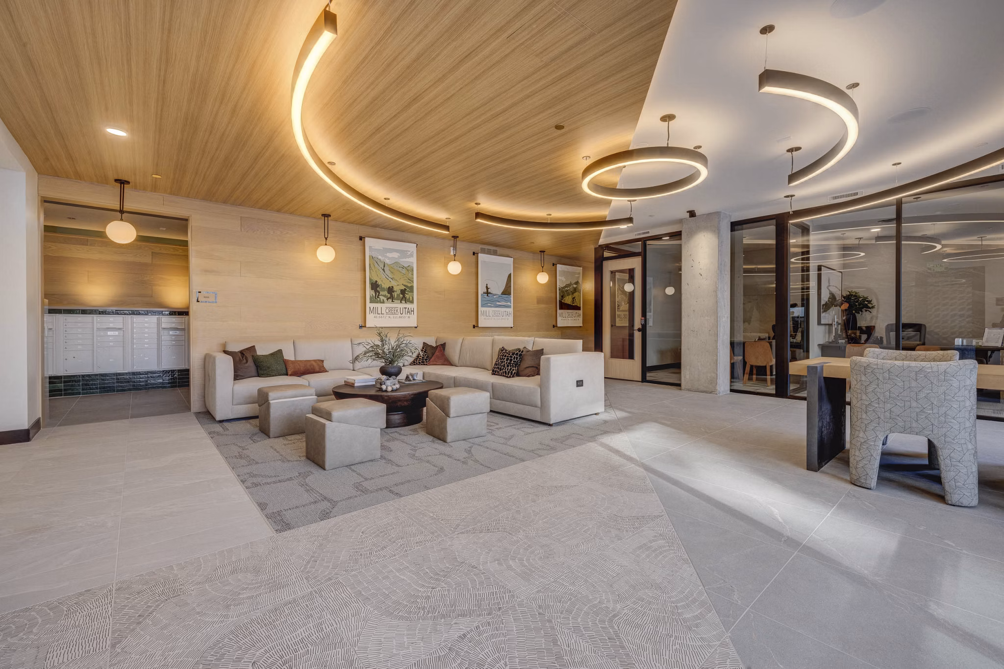 Clubhouse/Lobby at Millhaus Apartments