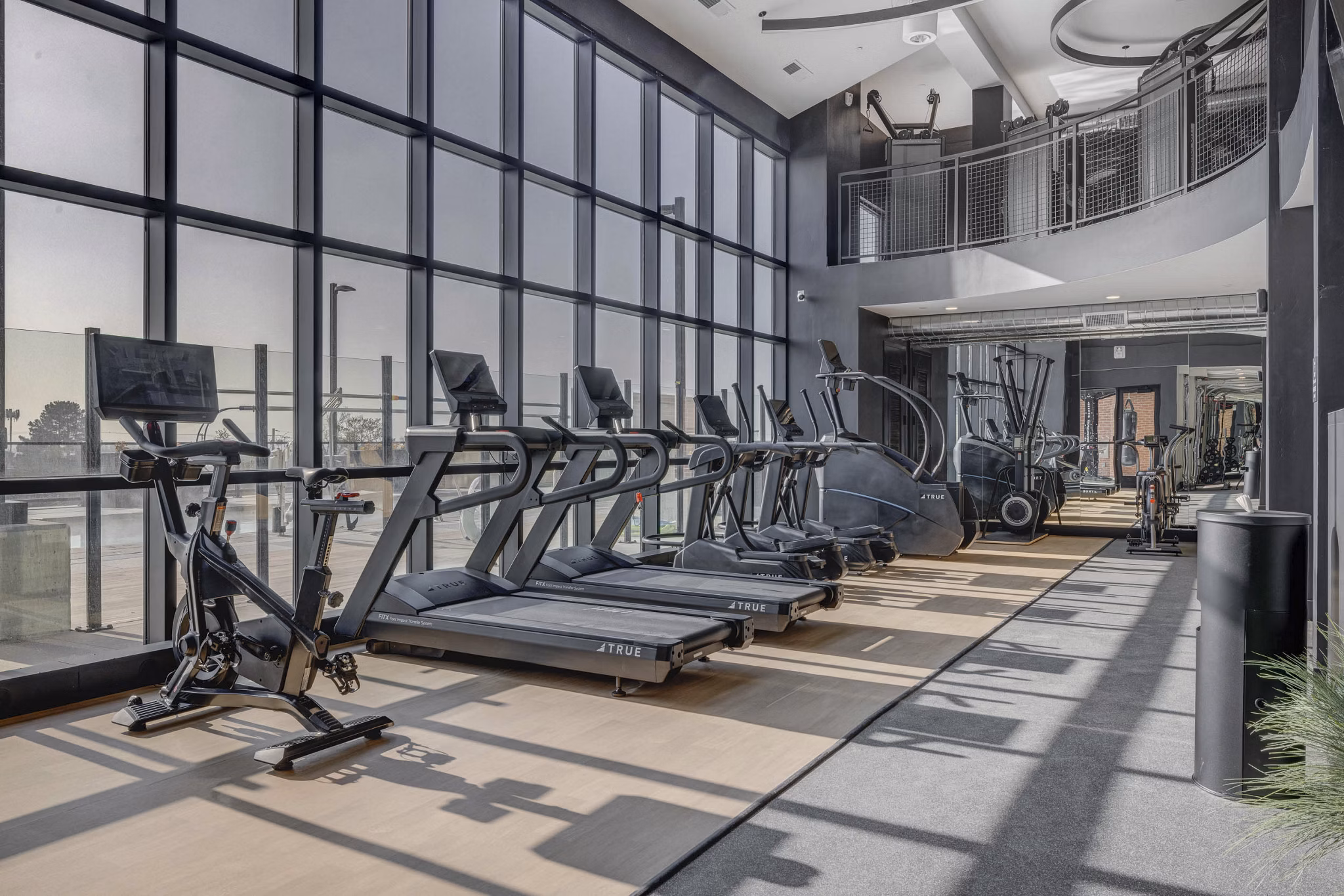 Fitness Center at Millhaus Apartments