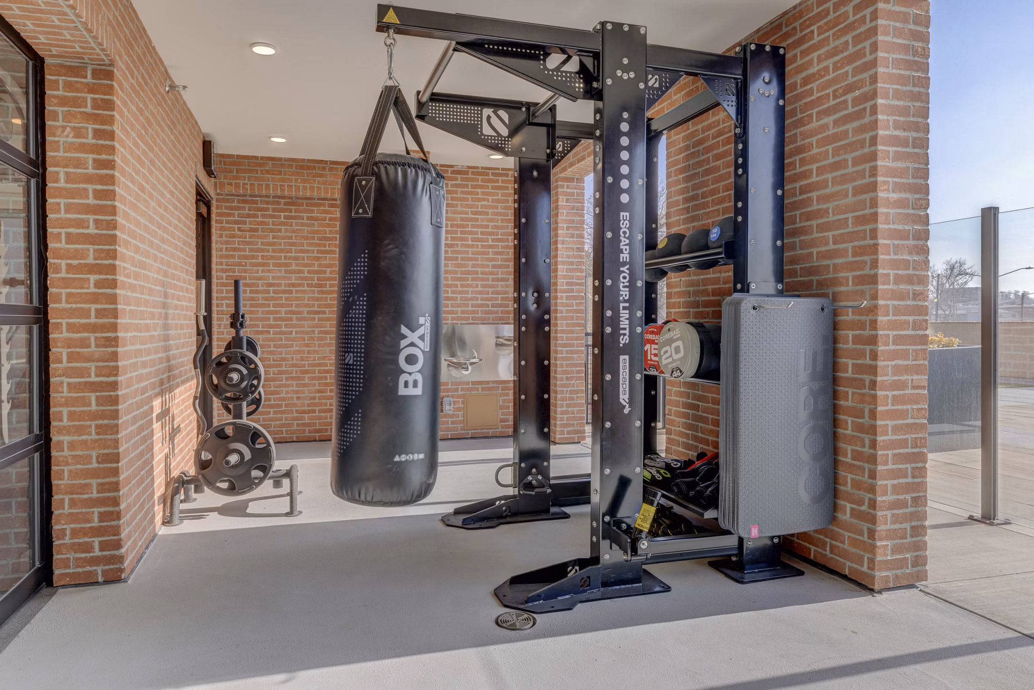 Fitness Center at Millhaus Apartments