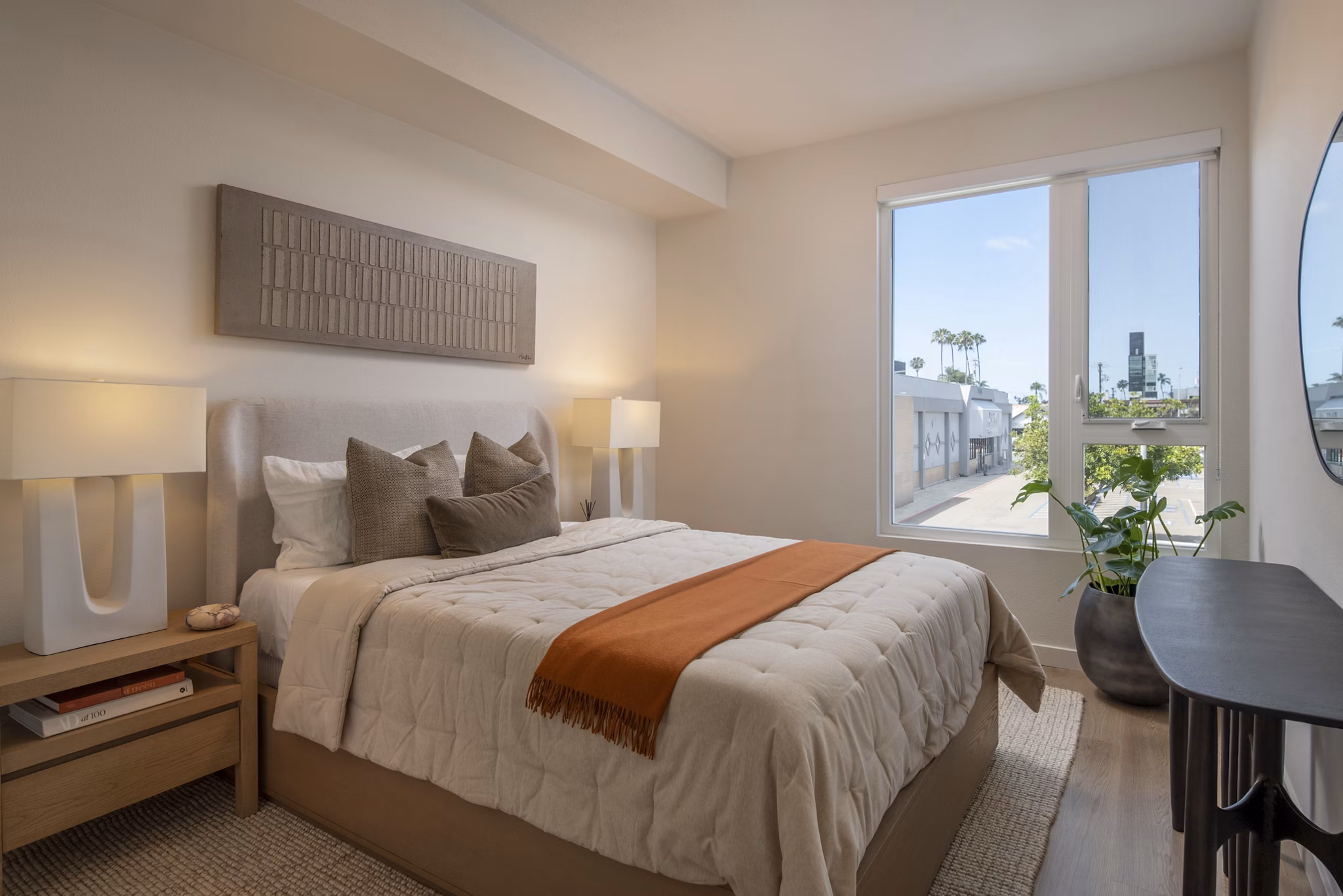 Bedroom at Rowyn Apartments