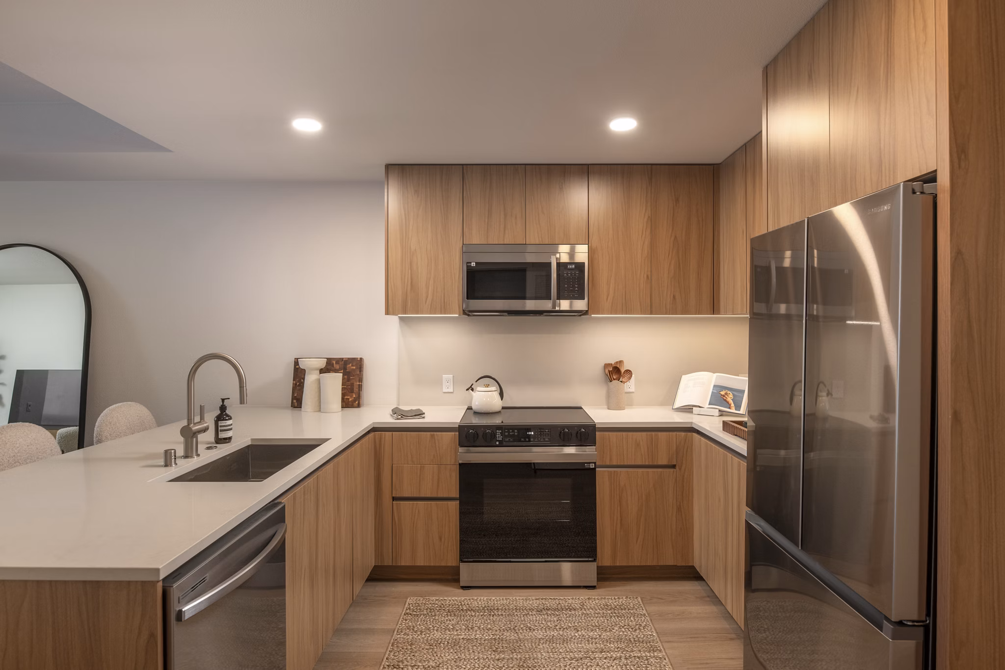 Kitchen at Rowyn Apartments