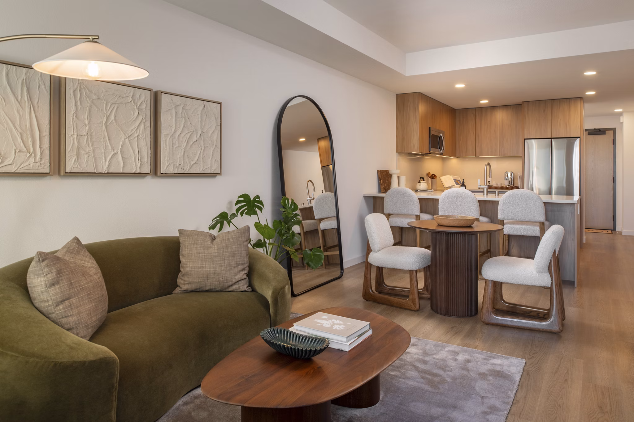 Living Room at Rowyn Apartments