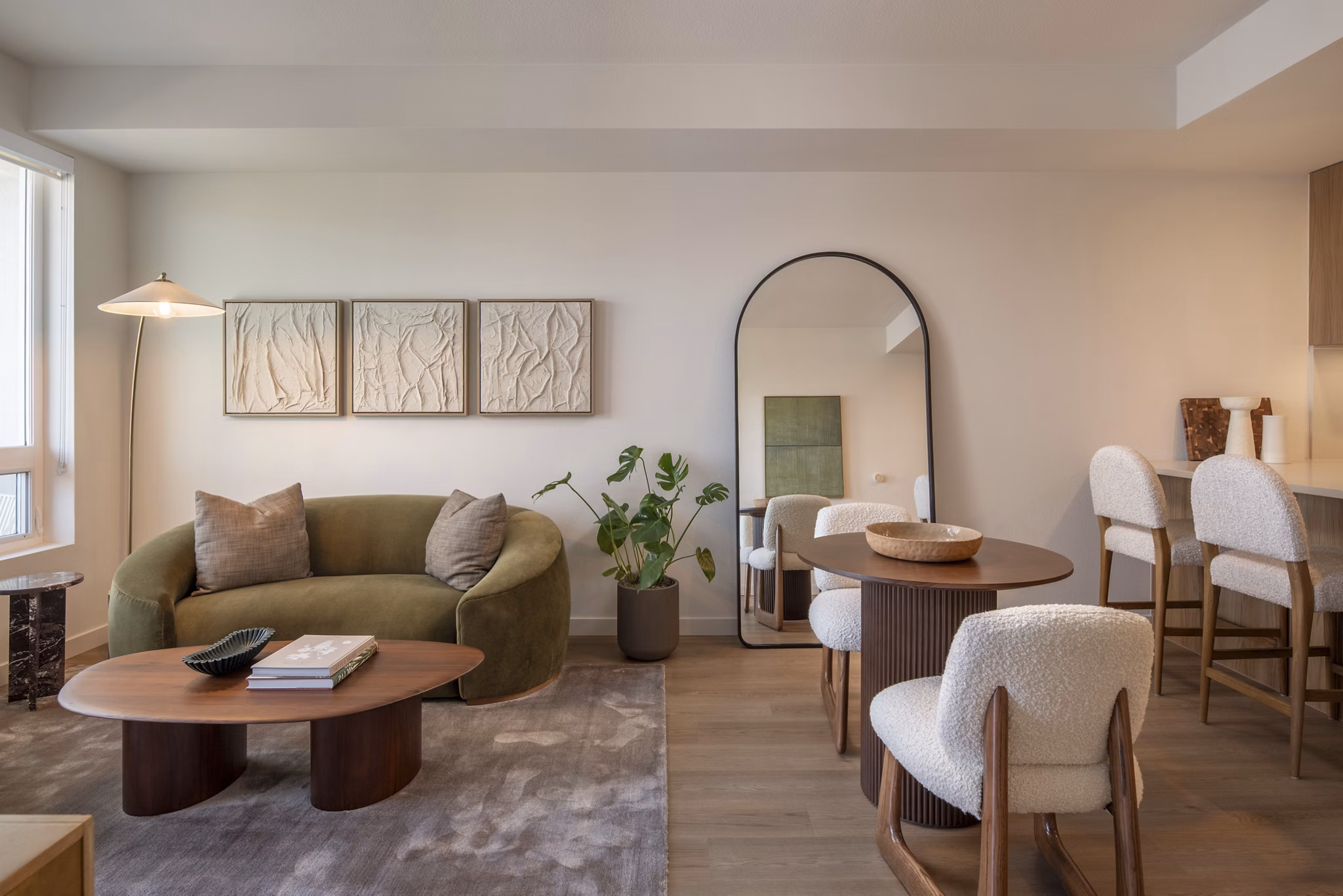 Living Room at Rowyn Apartments