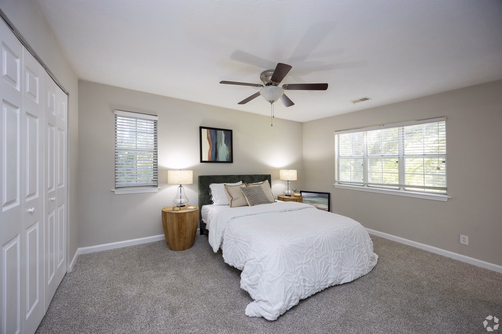 bedroom at Aqua at Sandy Springs Apartments