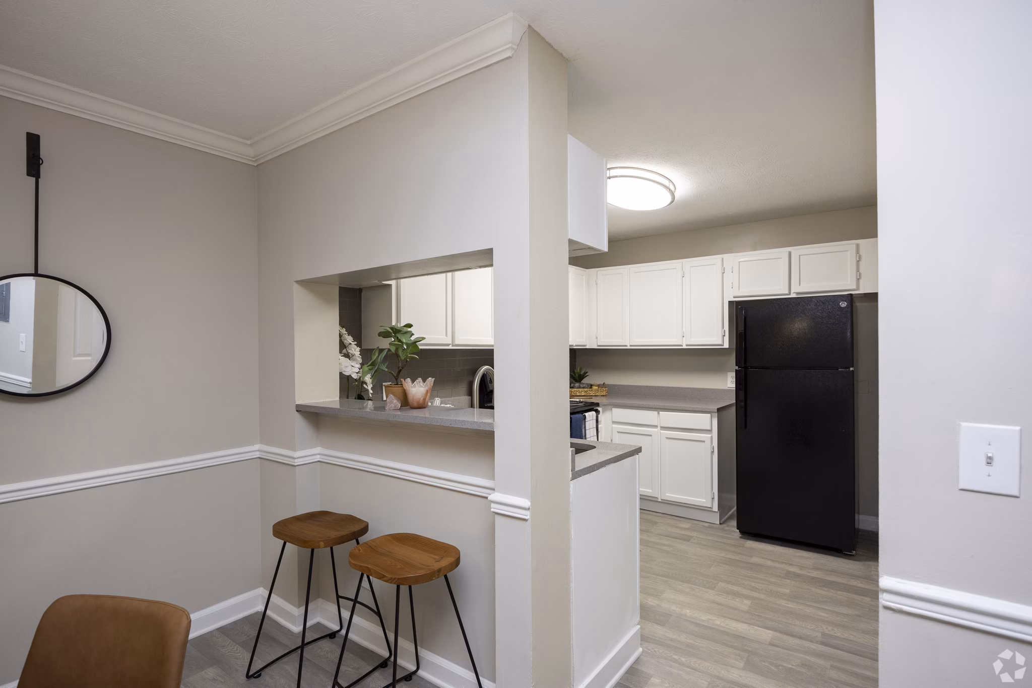 kitchen at Aqua at Sandy Springs Apartments
