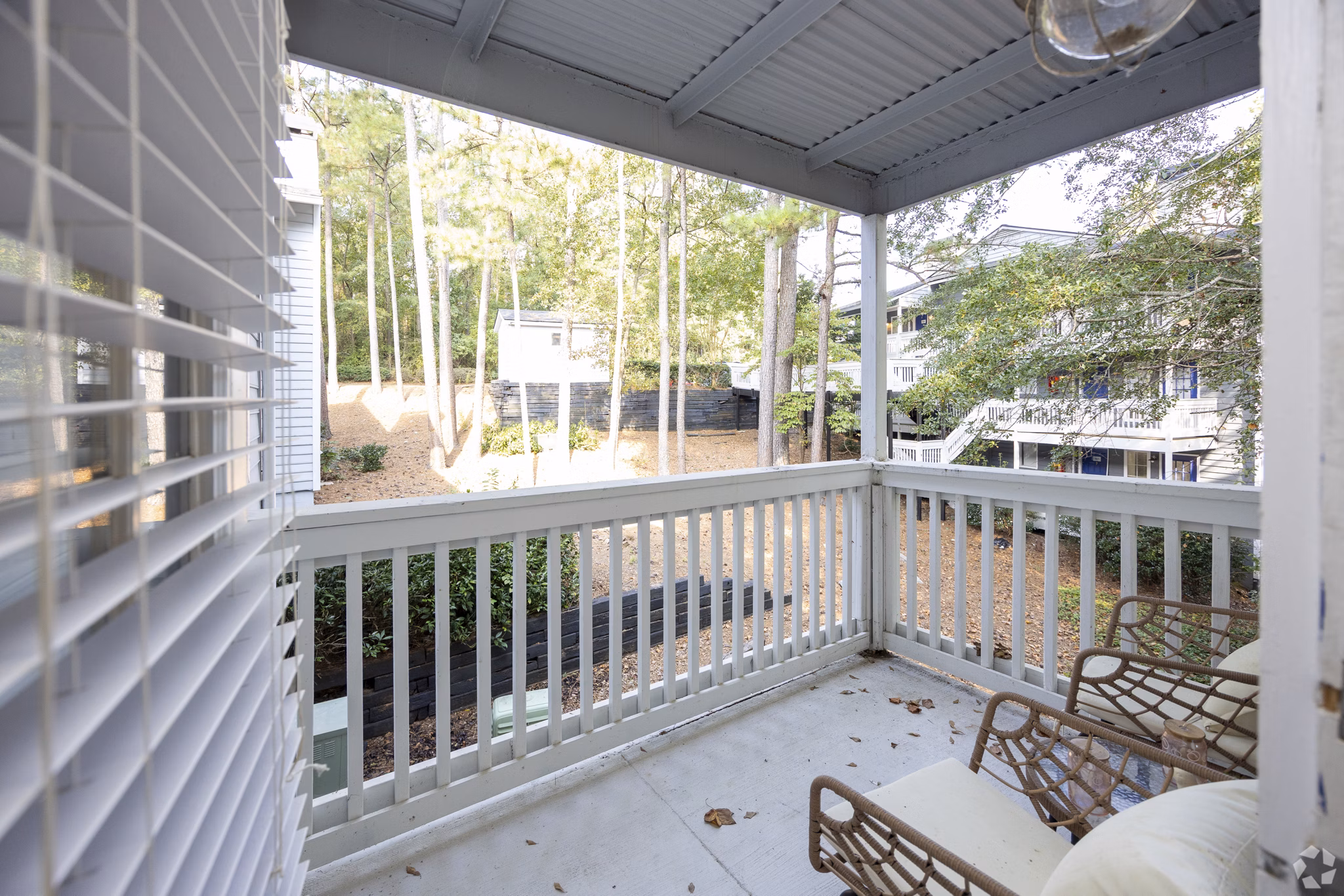 balcony at Aqua at Sandy Springs Apartments
