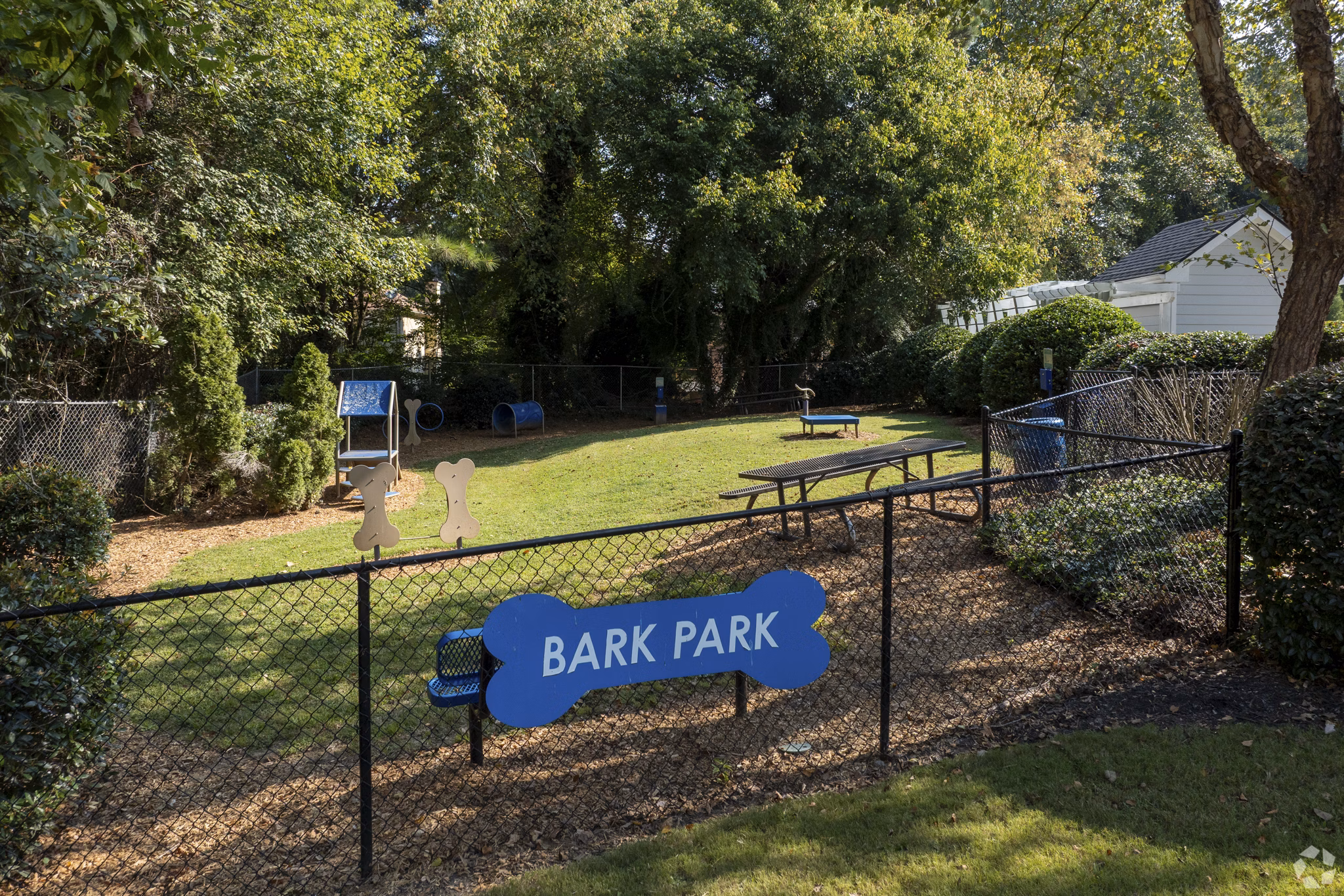 dog park at Aqua at Sandy Springs Apartments