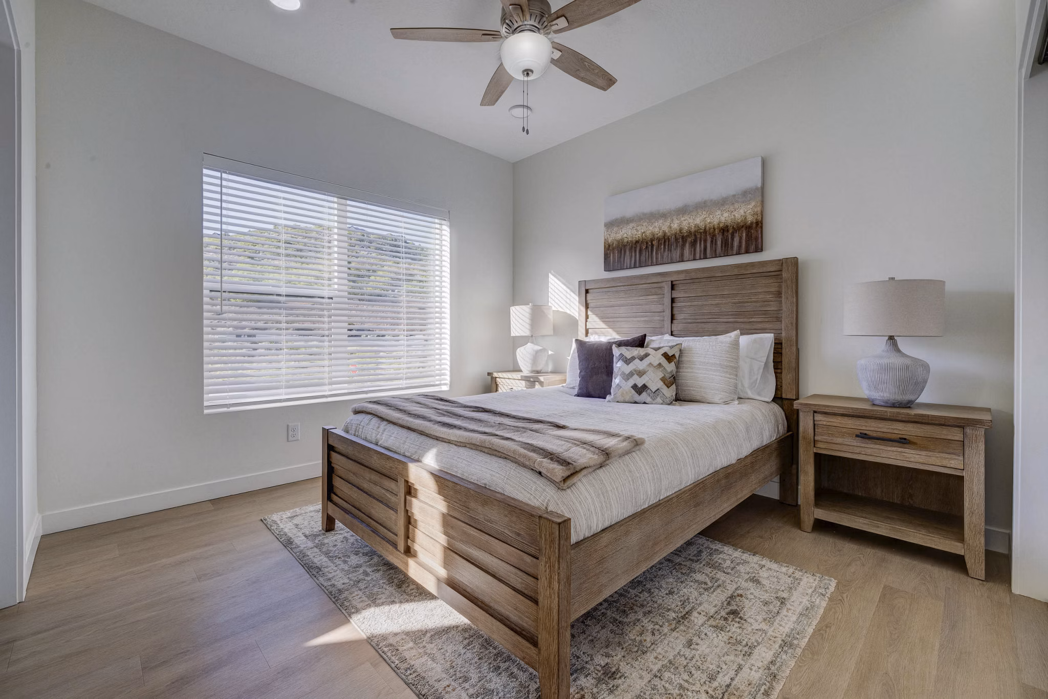 bedroom at Trailside Townhomes Apartments 